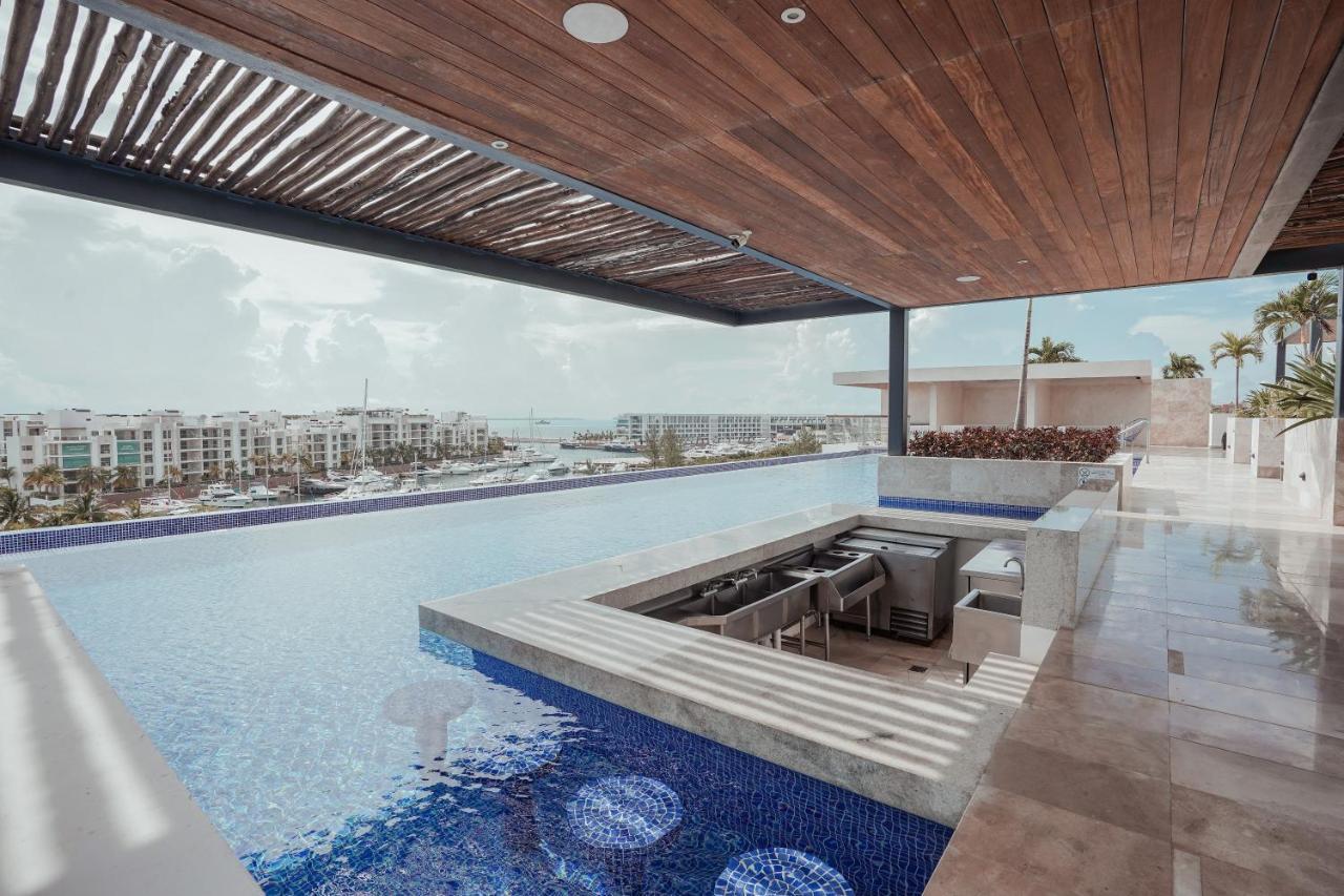 La Amada Condo With Marina View كانكون المظهر الخارجي الصورة